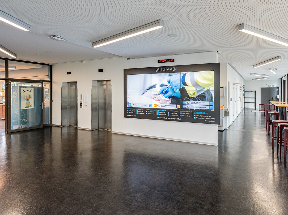 Digital Signage Raumanzeigen und Veranstaltungsanzeigen